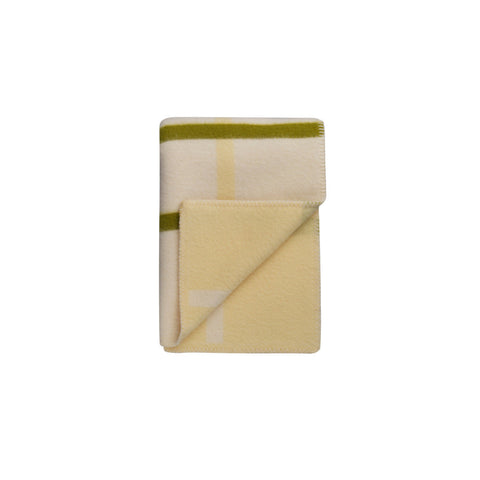 Røros Tweed - Knut Pledd Lime - Norway Designs