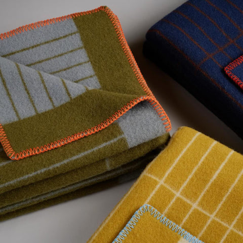 Røros Tweed Kassett Pledd Norway Designs