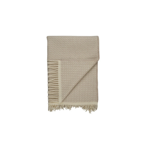 Røros Tweed - Mello Pledd Warm Grey - Norway Designs