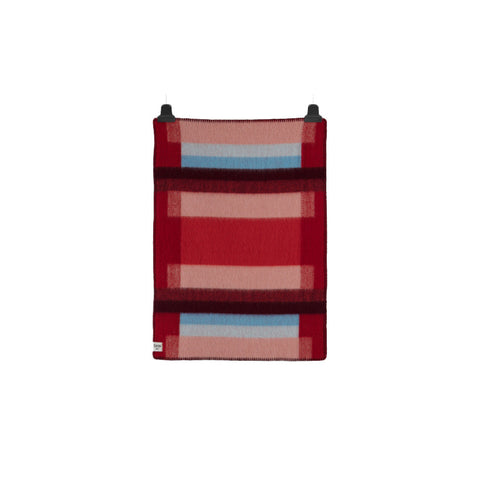 Røros Tweed - Mikkel Babypledd Rød - Norway Deisgns