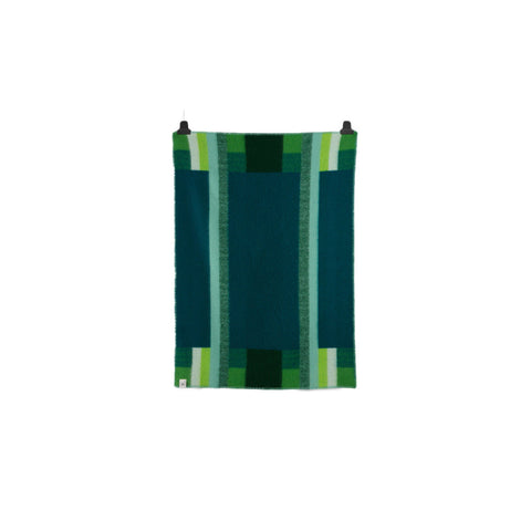 Røros Tweed - Mikkel Halvpledd - Grønn- Norway Designs