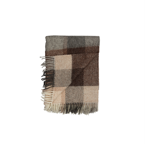 Røros Tweed-Myrull Pledd Beige - Norway Designs