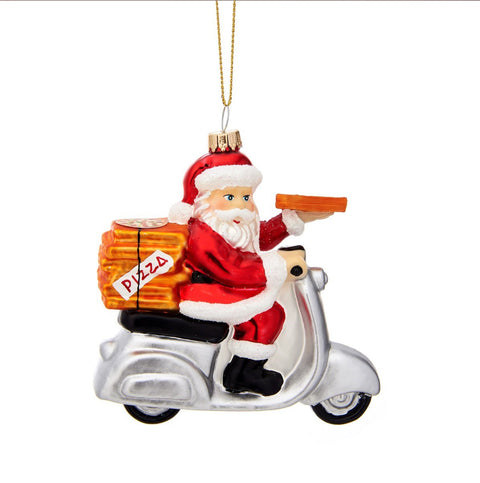 Sass & Belle - Julepynt Pizzabud Julenisse - Norway Designs