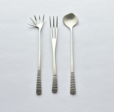 Serveringsbestikk_Stainless_Steel_3_Deler-Norway Designs