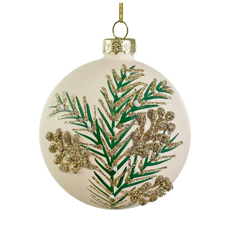 Shishi-Julekule Cone Branch Deco 8cm-Norway Designs