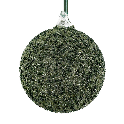 Shishi-Julekule Perler 8cm Grønn-Norway Designs