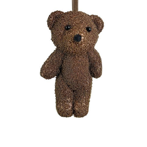 Shishi-Julepynt Glitter Bjørn 11cm-Norway Designs