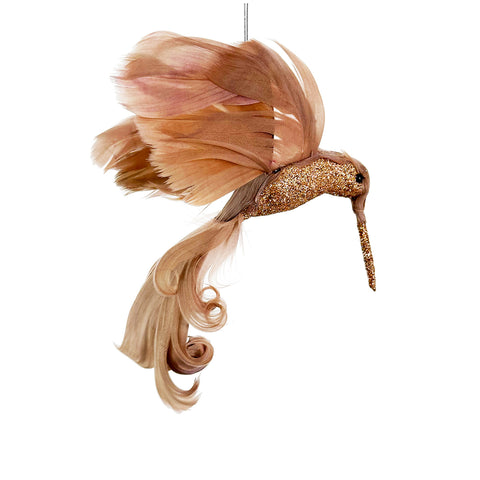 Shishi-Julepynt Glitter Colibri 12cm-Norway Designs