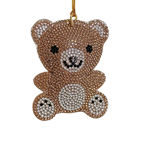 Shishi-Julepynt Rhinestone Bear 7,5cm-Norway Designs