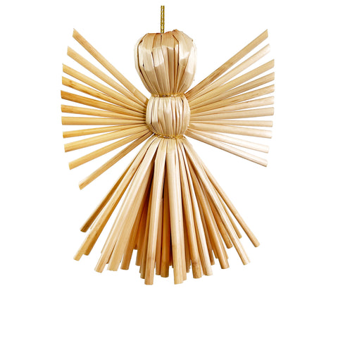 Shishi-Julepynt Stråengel 12cm-Norway Designs