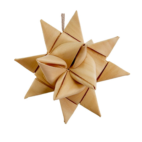 shishi-Julepynt Vevd Trestjerne 8,5cm-Norway Designs