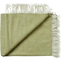 Silkeborg Uldspinderi-Sevilla Pledd Green-Norway Designs