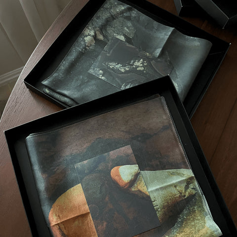Singularity Design Studio-Vestfold Silkeskjerf 53x53cm-Norway Designs