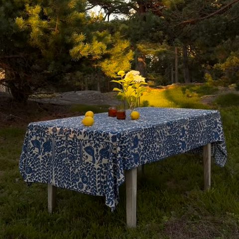 Blåsnipe Tablecloth