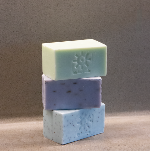 Såpe 3pk Sitrongress/Valmue/Lavendel