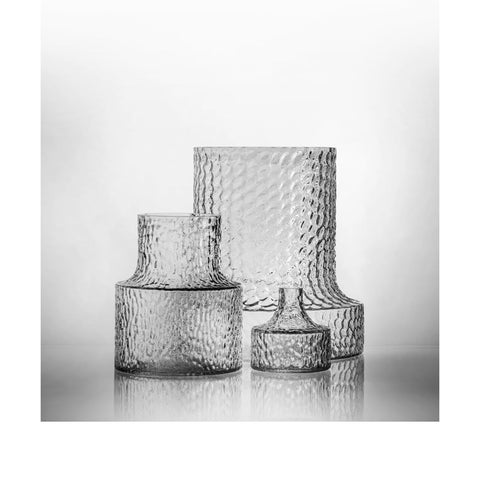 Skrufs Glasbruk Kolonn Vase Stor 30cm - Norway Designs