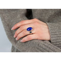 Solfrid Simensen Ring Lapis Lazuli/Sølv - Norway Designs