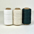 Stefan Papir - Hampsnor 1,5mm×50m Sort/hvit/natur - Norway Designs