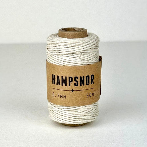 Stefan Papir - Hampsnor 1,5mm×50m Natur- Norway Designs