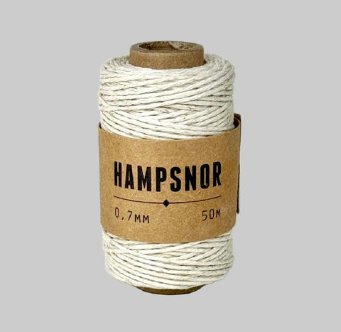 Stefan Papir - Hampsnor 1,5mm×50m Natur- Norway Designs