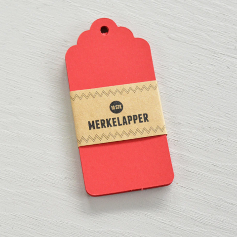 Stefan Papir - Merkelapper Gammeldags - Norway Designs