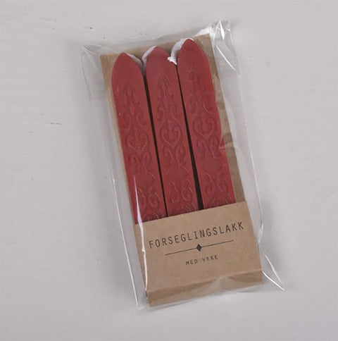 Sealing wax w/wick 3pcs 