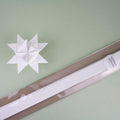 Strimler til Papirstjerne Hvit - Norway Designs