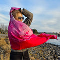 Exotic Skjerf Ull/silke fra Therese Enger