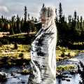 Over The Seven Seas Dark Skjerf Ull/Silke fra Therese Enger