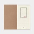 Regular Diary 2027 Uke + Memo Refill fra Traveler's Company