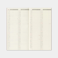 Regular Diary 2027 Uke + Memo Refill fra Traveler's Company