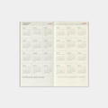 Regular Vertical Diary 2027 Uke + Memo Refill fra Traveler's Company