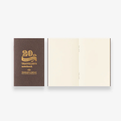 Traveler's Company-Notebook Card Size 20th Anniversary Set Black-Norway Designs