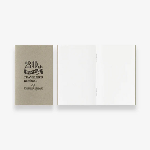 Traveler's Company-Notebook Card Size 20th Anniversary Set Black-Norway Designs