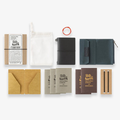 Traveler's Company-Notebook Card Size 20th Anniversary Set Black-Norway Designs