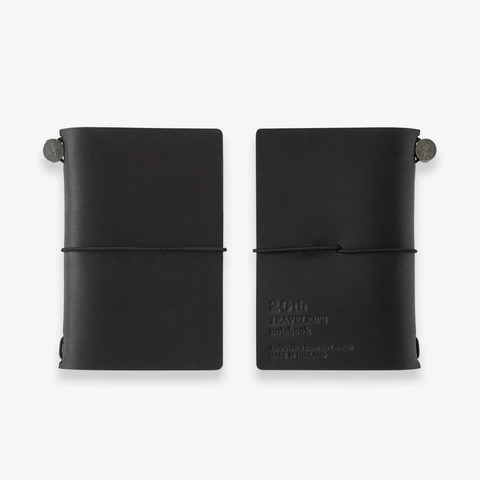 Traveler's Company-Notebook Card Size 20th Anniversary Set Black-Norway Designs