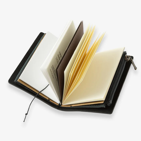 Traveler's Company-Notebook Card Size 20th Anniversary Set Black-Norway Designs