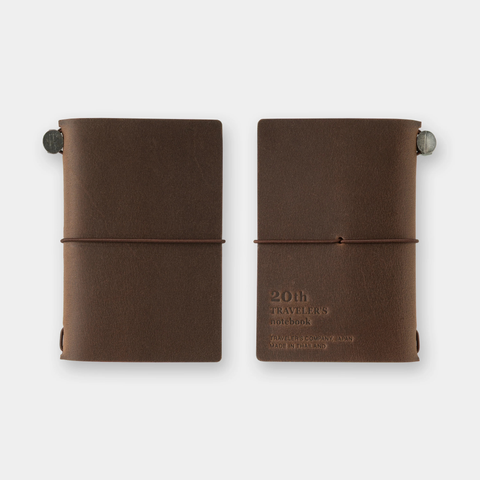 Traveler's Company-Notebook Card Size 20th Anniversary Set Brown-Norway Designs