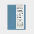 Passport Diary 2027 Uke Refill fra Traveler's Company
