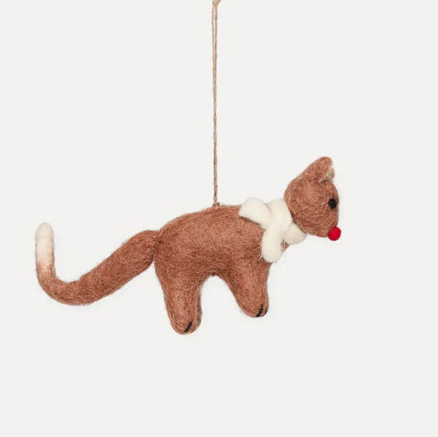 UND-Julepynt Pusen Den Brune- Norway Designs