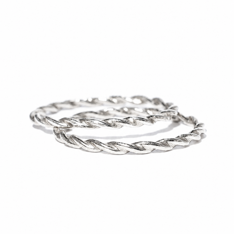 Sophora Twist Ring Sølv fra Ulrikke Vogt