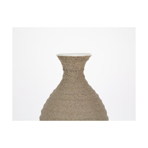 Vase Natural Grooves Bottle