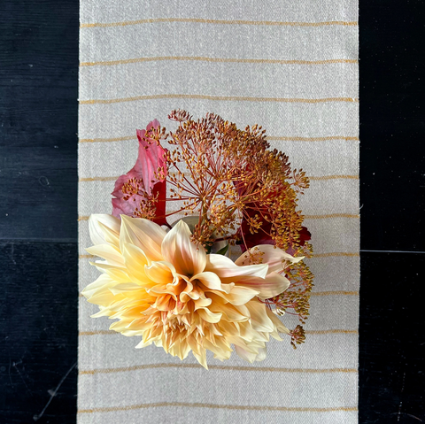 Växbo Lin - Högbo Løper 35x100 Umbra - Norway Designs