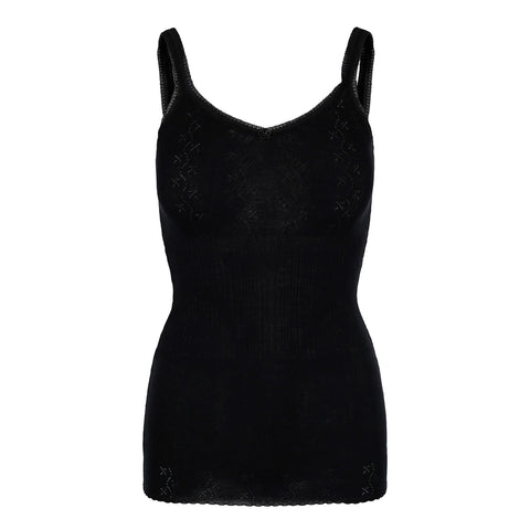 Vera & William - Lace Camisole Black - Norway Designs