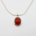 Bean Anheng Sølv/Karneol fra Vido Jewels