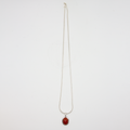 Bean Anheng Sølv/Karneol fra Vido Jewels