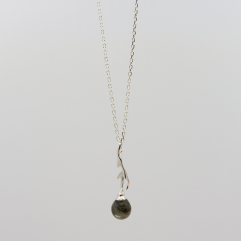 Branch Anheng Sølv/Labradorite fra Vido Jewels