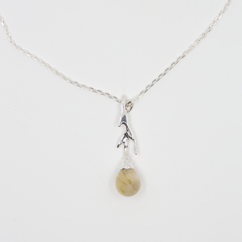 Branch Anheng Sølv/Rutilkvarts fra Vido Jewels