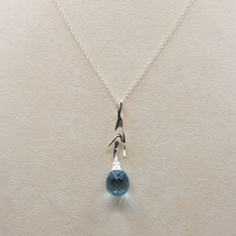 Vido Jewels-Branch Anheng Sølv/Topaz-Norway Designs