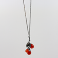 Freesia Anheng Oksidert Sølv/Karneol fra Vido Jewels